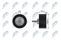 Spannrolle Keilrippenriemen für BMW 1 Coupe Cabriolet 3 Touring 5