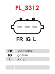 Lichtmaschine Generatorregler für TOYOTA