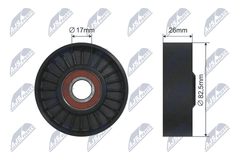 Spannrolle Keilriemen für AUDI A6 C5 Avant A8 D2 ALLROAD