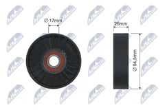 Spannrolle Keilrippenriemen für CHRYSLER MERCEDES-BENZ PUCH CROSSFIRE Roadster