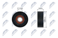 Spannrolle Keilrippenriemen für AUDI SEAT SKODA VW A1 Sportback A3 Limousine