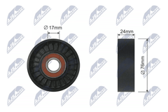 Spannrolle Keilrippenriemen für VOLVO LAND ROVER S60 II S80 V60 I V70 III XC60