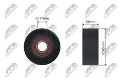 Spannrolle Keilrippenriemen für ALFA ROMEO FIAT LANCIA 145 146 147 156