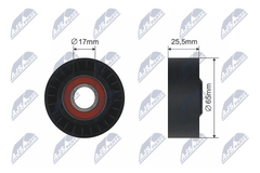 Spannrolle Keilrippenriemen für CITROËN FIAT FORD PEUGEOT JUMPER II Kasten