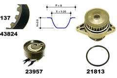 Wasserpumpe + Zahnriemensatz für SEAT SKODA VW CORDOBA Vario IBIZA II INCA