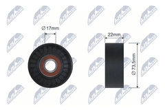 Umlenk Führungsrolle Keilriemen für AUDI VW A3 Sportback Q3 TT Roadster BEETLE