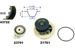 Wasserpumpe + Zahnriemensatz für OPEL DAEWOO ASTRA F Stufenheck CC Caravan