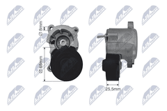 Spannrolle Keilrippenriemen für CITROËN FIAT LANCIA PEUGEOT C4 I Coupe C5 Break