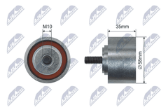 Spannrolle Keilrippenriemen für CHRYSLER PLYMOUTH JEEP GRAND VOYAGER III VAN PT
