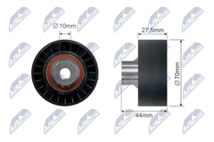 Umlenk Führungsrolle Keilrippenriemen für CITROËN PEUGEOT C2 C3 I Pluriel C4