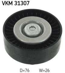 Umlenk Führungsrolle Keilrippenriemen links für AUDI PORSCHE A4 B7 Cabriolet B8