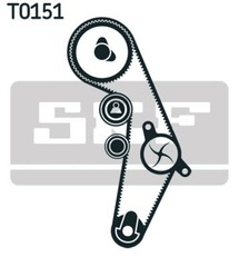 Wasserpumpe + Zahnriemensatz für AUDI VW A4 B6 Avant Cabriolet B7 A6 C5