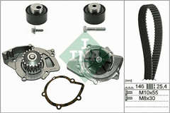 Wasserpumpe + Zahnriemensatz für CITROËN FIAT LANCIA PEUGEOT C5 I Break C8 Van