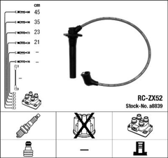 Zündleitungssatz für MAZDA 323 F VI Schrägheck S V Stufenheck