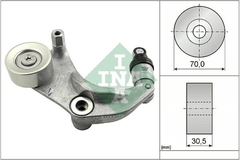 Riemenspanner Keilrippenriemen für HONDA ACCORD VIII Tourer CIVIC Stufenheck