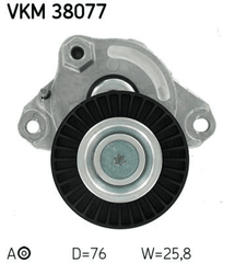 Riemenspanner Keilrippenriemen für MERCEDES-BENZ C-KLASSE Sportcoupe T-Model
