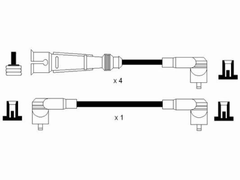 Zündleitungssatz für VW POLO III