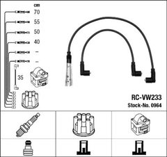 Zündleitungssatz für VW POLO III
