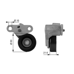 Riemenspanner Keilrippenriemen für GMC ISUZU SAAB CHEVROLET CADILLAC HUMMER