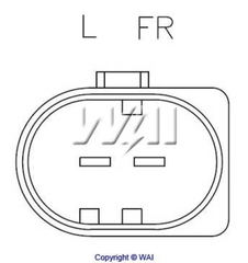 Lichtmaschine Generatorregler für VAG