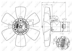 Lüfter Motorkühlung für AUDI SEAT VW 80 B4 Stufenheck Avant CABRIOLET B3
