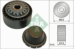 Spannrolle Keilrippenriemen für NISSAN RENAULT DACIA KUBISTAR Kasten CLIO II IV