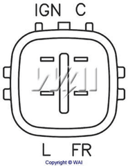 Lichtmaschine Generatorregler für HONDA MITSUBISHI