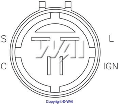 Lichtmaschine Generatorregler für ISUZU HITACHI
