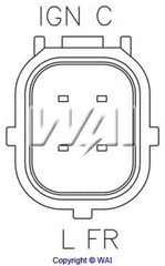 Lichtmaschine Generatorregler für HONDA