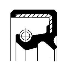 Wellendichtring Kurbelwelle für DAIHATSU NISSAN TOYOTA