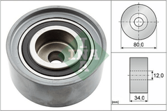Umlenk Führungsrolle Zahnriemen für AUDI SEAT SKODA VW A3 Sportback COUPE B3