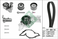 Wasserpumpe + Zahnriemensatz für AUDI A4 B6 Avant Cabriolet B7 A6 C5 C6 A8 D3