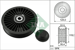 Umlenk Führungsrolle Keilrippenriemen für OPEL SAAB VAUXHALL VOLVO ASTRA J