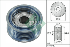 Umlenk Führungsrolle Keilrippenriemen für AUDI VW A8 D5 AMAROK TOUAREG
