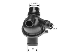 Thermostat Kühlmittel für BMW 6 Cabriolet Coupe Gran 7