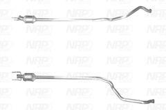 Katalysator hinten für PEUGEOT 307 Break SW 308 I
