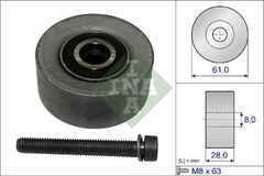 Umlenk Führungsrolle Zahnriemen für ALFA ROMEO FIAT OPEL SAAB CHEVROLET 159