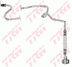 Bremsschlauch Hinterachse rechts für AUDI SEAT SKODA VW A3 TT Roadster LEON