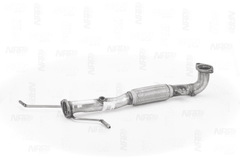 Abgasrohr vorne für KIA CARENS I Großraumlimousine