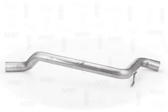 Abgasrohr hinten für FORD C-MAX II FOCUS III Stufenheck Turnier Van