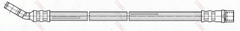 Bremsschlauch Hinterachse für OPEL SAAB SIGNUM CC VECTRA C Caravan