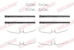 Zubehörsatz Scheibenbremsbelag Vorderachse Hinterachse für FORD VOLVO ESCORT I