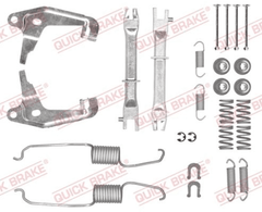 Zubehörsatz Bremsbacken Hinterachse für TOYOTA HILUX VII Pick-up LAND CRUISER