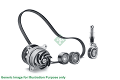 Wasserpumpe + Keilrippenriemensatz für AUDI SEAT SKODA VW A1 Sportback ALHAMBRA