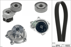 Wasserpumpe + Keilrippenriemensatz für OPEL ASTRA H Caravan GTC Stufenheck