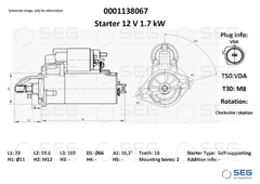 Anlasser Starter für AUDI PORSCHE A4 Allroad B8 Avant A5 Cabriolet A8 D4 Q5