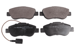 Bremsbelagsatz Scheibenbremse Vorderachse für FIAT FORD 500 C PANDA / CLASSIC