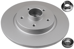 2x Bremsscheibe Hinterachse für MERCEDES-BENZ RENAULT CITAN Tourer Mixto