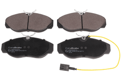 Bremsbelagsatz Scheibenbremse Vorderachse für CITROËN FIAT PEUGEOT JUMPER I