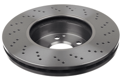 2x Bremsscheibe Vorderachse Hinterachse für MERCEDES-BENZ C-KLASSE Coupe